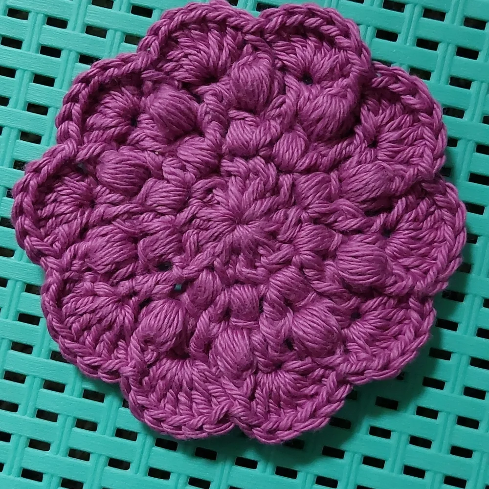 Crochet Super Scrub Facial Rounds▪︎Set of 3